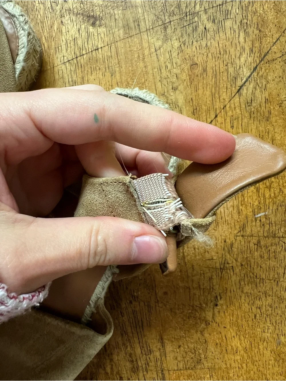 Vince Tan Suede Espadrille Sandals